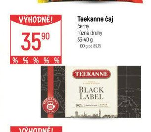 Teekanne čaj