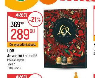 L'OR Adventní kalendář