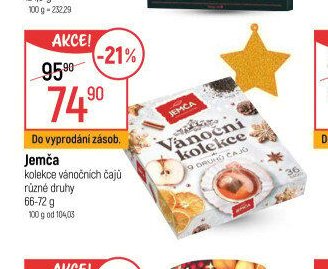 Jemča kolekce vánočních čajů