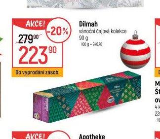 Dilmah vánoční čajová kolekce
