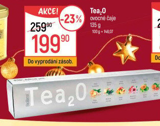 Kolekce čajů Tea2O Biogena