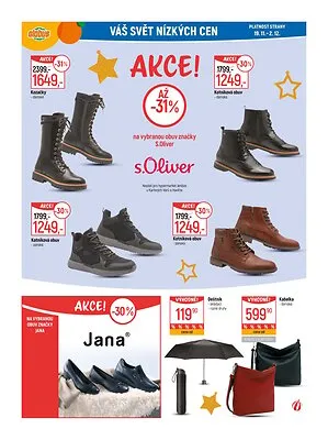 akční leták Globus 19.11.2025-25.11.2025