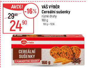 Cereální sušenky Váš Výběr