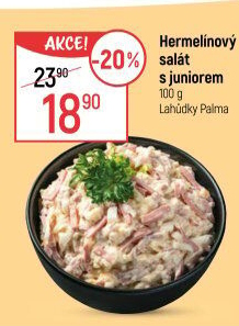 Hermelínový salát s juniorem