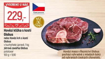 Hovězí kližka s kostí Globus