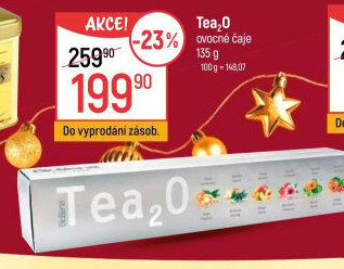Kolekce čajů Tea2O Biogena