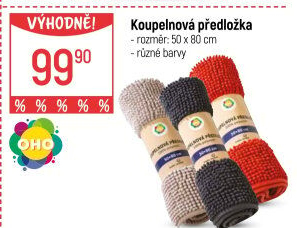 Koupelnová předložka OHO