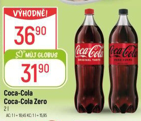 Limonáda Coca Cola Zero