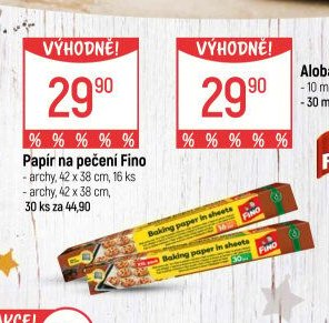 Papír na pečení Fino