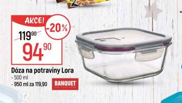 Dóza na potraviny Lora