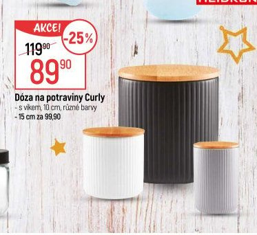 Dóza na potraviny Curly