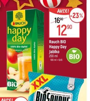 Rauch BIO Happy Day Jablko 200 ml