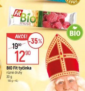 BIO Fit tyčinka různé druhy 30 g