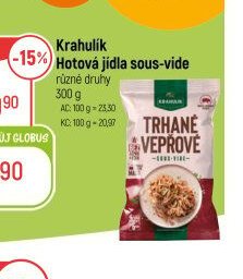 Krahulík Hotová jídla sous-vide