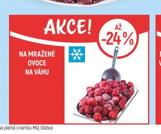 Mražené ovoce na váhu