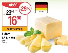Sýr Eidam 45%