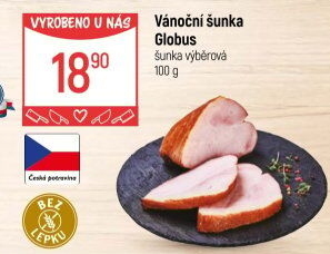 Vánoční šunka výběrová Globus