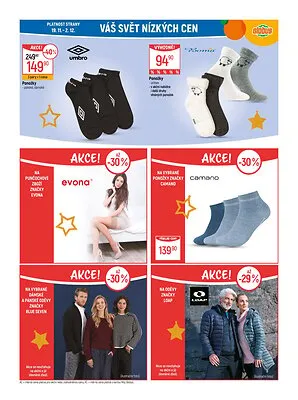 akční leták Globus 19.11.2025-25.11.2025