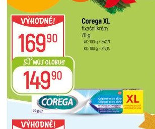 Corega XL fixační krém