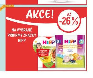 HiPP příkrmy