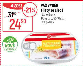 Filety ze sledě Váš Výběr