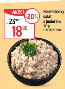 Hermelínový salát s juniorem