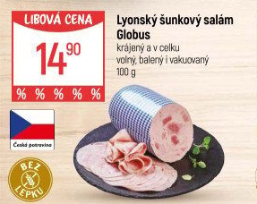 Salám lyonský šunkový Globus