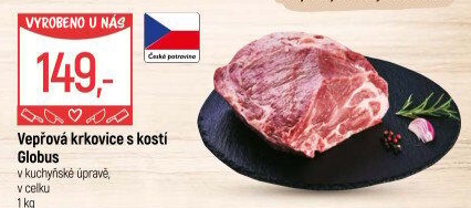 Vepřová krkovice s kostí Globus