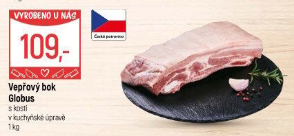Vepřový bok s kostí Globus