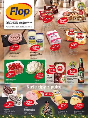 akční leták FLOP 19.11.2025-25.11.2025