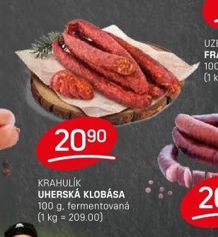 Krahulík uherská klobása