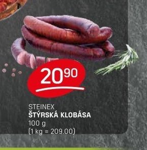 Steinex štýrská klobása