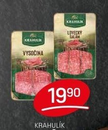 KRAHULÍK VYSOČINA, LOVECKÝ SALÁM