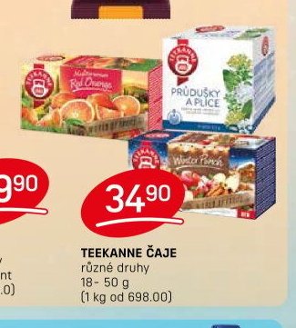 Teekanne čaje