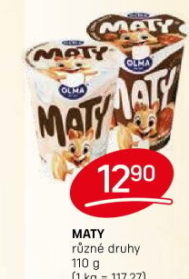 Dezert Olmíci Maty Olma