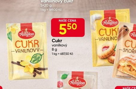 Amylon Cukr vanilkový