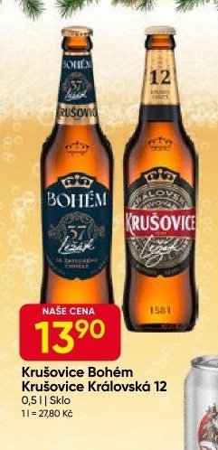 Krušovice Bohém, Krušovice Královská 12