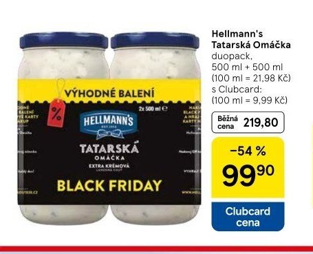 Hellmann's Tatarská Omáčka