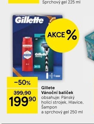 Gillette Vánoční balíček