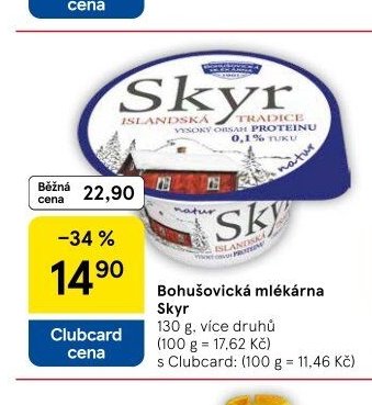Bohušovická mlékárna Skyr