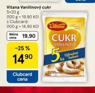 Vitana Vanilinový cukr 5x20 g