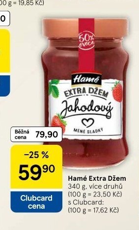 Hamé Extra Džem 340 g