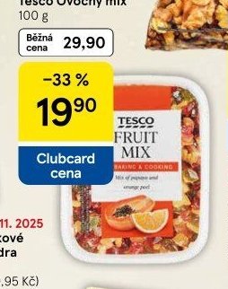 Tesco Ovocný mix 100 g