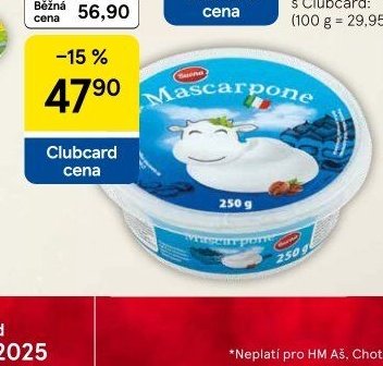 Buona Mascarpone Smetanový sýr 250 g