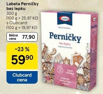Labeta Perníčky bez lepku