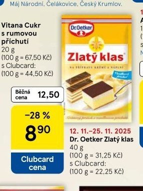 Dr. Oetker Zlatý klas