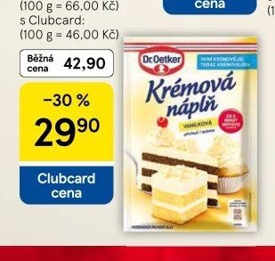 Dr. Oetker Krémová náplň