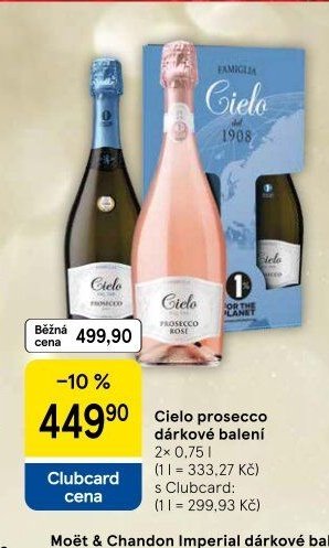Cielo prosecco dárkové balení