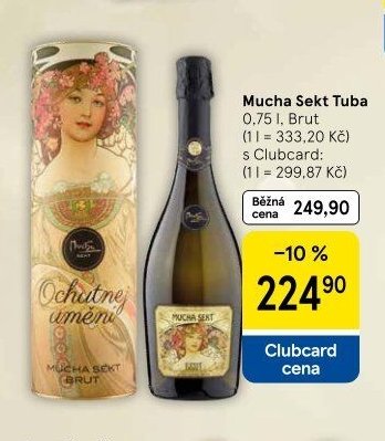 Mucha Sekt Tuba