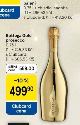 Bottega Gold prosecco